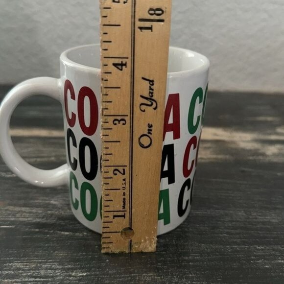 Set Of 2 Cocoa Print Ceramic Mugs - Picture 5 of 6